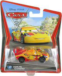 4.5 out of 5 stars 144. Amazon Com Disney Pixar Cars 2 Movie Series Mattel 1 55 Scale Die Cast Car 23 Miguel Camino Toys Games