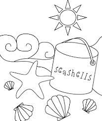 The picture can serve as a poster once colored. 25 Free Printable Beach Coloring Pages
