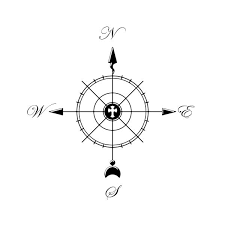 Black And White Compass Tattoo Christian Compass By Hassified On Deviantart Simple Compass Tattoo Compass Tattoo Simple Compass