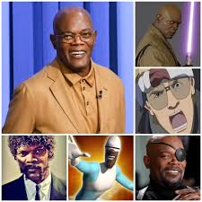 HAPPY 76 SAMUEL L JACKSON… Samuel L. Jackson is an American actor and film  producer. A highly-prolific actor who starred in over 150 film roles to  date, Jackson's films have collectively grossed