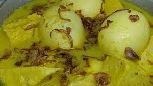 Resep Opor Telur Dan Tahu Praktis Youtube