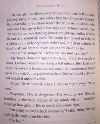 Though mildly predictable, it captivated me from the start and kept me turning pages until. Favorite Rubiam Ship Moment The Darkest Minds The Darkest Minds The Darkest Minds Series Book Addict