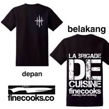 La Brigade De Cuisine Combad 30 Limited 25 Idr 130k Size M L Xl Wa 089634601620
