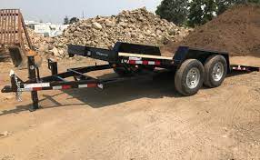 C B 16 Ft 14k Tilt Deck Trailer - Flat Bed Trailers Truck Accessories Tilt Trailer Trailer