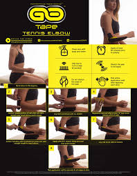 Simple Kinesiology Taping Instructions For Tennis Elbow Tennis Elbow Kinesiology Taping Elbow Exercises