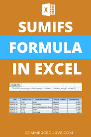 How To Use Sumifs Formula In Excel In 2020 Excel Formula Excel Formula