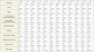 Size Charts Clergy Collar