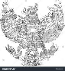 Cukup sekian informasi tentang mural dinding cafe hitam putih yang bisa kamu simak pada postingan kali ini. Illustration Doodle Of Indonesia With Garuda Pancasila Silhouette Art Poster Design City Drawing Doodles