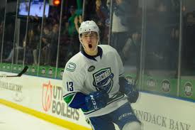 The latest stats, facts, news and notes on kole lind of the vancouver canucks. The Prospector Kole Lind S Playmaking And Agitation Has Him Off To A Hot Start In Utica Vancouver Is Awesome