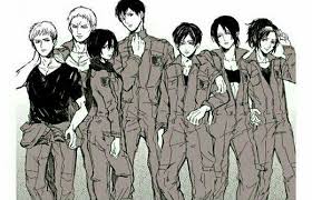 صور خرافيه لشخصيات هجوم العمالقة صور attack on titan fanart attack on titan levi attack on titan anime