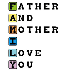 F A M I L Y Is One Of The Strongest Words Anyone Can Say Because The Letters Of Family Means Father And Mothe Love Parents Love My Family Love Your Family