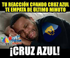 ➔ pocas emociones en el primer capítulo de la final. Disfruta De Los Mejores Memes Del Duelo De Cruz Azul Vs Pumas Record