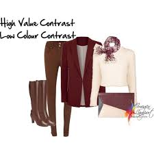 High Value Low Colour Contrast Contrast Outfit Contrast Dress Contrasting Colors