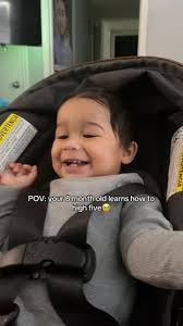 8-Month-Old Baby Learns to High Five