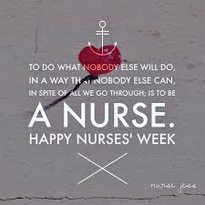 Woman with medical face mask. Happy Nurses Week Nurse Jess