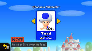 4) is a group of two 2014 crossover fighting video games developed by bandai namco studios and sora ltd. How To Unlock Blue Toad In New Super Mario Bros U Deluxe Nintendosoup