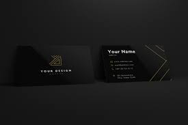With a changeable background and optional foil finishes, this premium business card lets you easily create the look of a deluxe brand. Free Big Black Business Card Mockup Bundle Psfiles