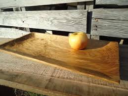 Butternut Wood Tray Primitive Serving Tray Hand Carved Wood Tray Wood Carving Fruit Tray Kitchen Serving Serving Tray Wood Hand Carved Wood Wood Tray