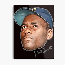 Láminas metálicas: Roberto Clemente