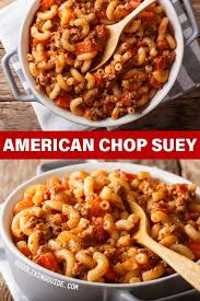 We have a deep 12 pan that we love, but before that, we used a wok. American Chop Suey Good Living Guide