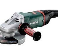 Metabo 7-Inch Angle Grinder, 8,500 RPM, 15 Amp, Slide Switch (Locking),  Metabo VibraTech, Made in Germany, W 24-180 MVT, 606466420, Green
