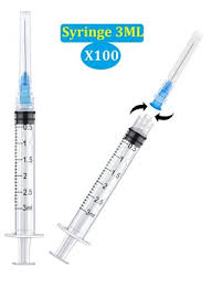 Generic Medical Disposable Syringe 3ML With Needle ...