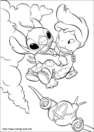During his stay, lilo teaches stich about 'ohana which means a family, concept that includes print this coloring page and fill this curious illustration with soft colors. Lilo And Stitch Coloring Picture