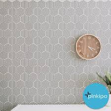 Paint your own wallpaper with wall stencil templates. Honeycomb Reusable Allover Large Wall Stencils For Painting