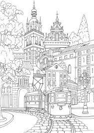The world's #1 brand in diamond painting kits. Architecture Coloring Pages For Adults