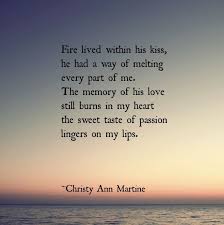 The Memory Of His Love Poem Romantic Love Poems Kiss Romance Christy Ann Martine Christyannmartine Romantic Love Poems Christy Kiss And Romance