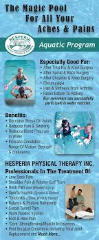 Looking For Physicaltherapy In The Hesperia Area Check Out Hesperia Physical Therapy And Aquatics Great Reviews To Get You Into You Water Exercises