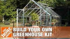 There is no need for special care compared to glass. Build Your Own Greenhouse Kit The Home Depot Youtube