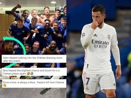 Viimeisimmät twiitit käyttäjältä thorgan hazard (@hazardthorgan8). Hazard Viral Video After Chelsea Vs Real Madrid Ucl Eden Hazard S Reaction After Chelsea Knocked Out Real Madrid From Uefa Champions League Goes Viral Video Football News