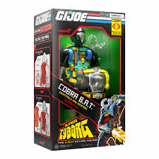 Gi joe army soldier action set for 1:1 scale child. G I Joe Super Cyborg Cobra B A T Original Super7