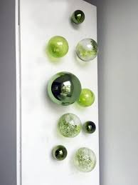 Wall Spheres Olive Set Of 9 Wall Spheres Olive Set Interior Wall Design