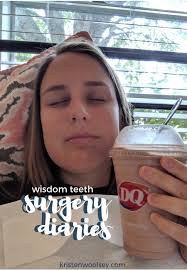 Never use a straw after an extraction. Very Raw And Long Wisdom Tooth Surgery Diary Kristen Woolsey
