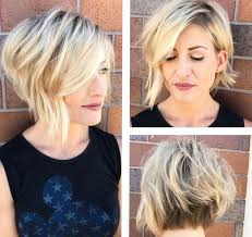 1001 Visions Magnifiques Au Carre Plongeant Boucle Coupe De Cheveux Coiffures Asymetriques Cheveux Courts