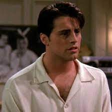 Matt Leblanc As Joey Tribbiani In Friends 1994 2004 Q Who S Your Favourite Character From Friends Joey Friends Friends Moments Joey Tribbiani