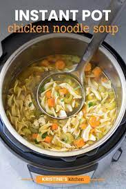 Instant Pot Chicken Noodle Soup Chicken Noodle Soup Easy Soup Recipes Chicken Noodle Chicken Noodle Soup Crock Pot