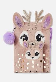 Deer Pocket Journal Justice Cute Stationery Tween Girl Gifts Cute School Supplies
