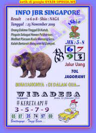 Info Jbr Singapura Hari Ini
