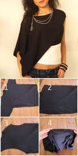 Diy T Shirt Redesign Ideas Part 4 Ropa Reciclada Confeccion De Ropa Ropa