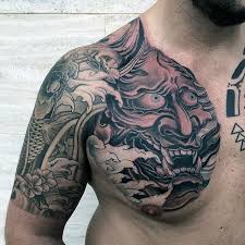 Half sleeve tattoo stencils half sleeve tattoos drawings half sleeve tattoos for guys rare tattoos evil tattoos unique tattoos weird tattoos wolf tattoo design. 60 Japanese Half Sleeve Tattoos For Men Manly Design Ideas