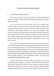 Jadi, inovasi pendidikan adalah suatu ide, barang. Pdf Partisipasi Masyarakat Dalam Pendidikan Iwan Hermawan Academia Edu