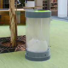C-Thru™ 190 Transparent Recycling Bin - 190 litre capacity - Glasdon  International