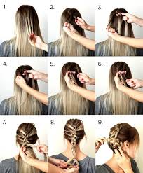 Below you can see 10 different hairstyles with braids that are really beautiful and irreplaceable. Easy Hairstyles To Do Yourself For School Excellence Hairstyles Gallery Braids For Long Hair Hair Styles Model Hair