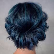 25 Eye Catching Dark Blue Hair Color Ideas Mystery In Your Locks Hair Styles Hair Color Blue Long Hair Styles