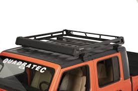 Quadratec Aluminum Roof Rack For 18 Jeep Wrangler Jl 20 Gladiator Jt 92034 1041