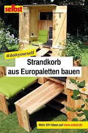Strandkorb aus paletten originell paletten bett schön paletten from strandkorb aus paletten anleitung , image source: Pin Auf Palettenmobel Diy