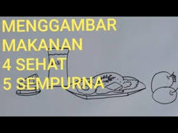 Makanan 4 sehat 5 sempurna, jenis & manfaatnya (+gambar) makanan 4 sehat 5 sempurna merupakan komposisi makanan sehat yang dibutuhkan oleh tubuh setiap harinya. Menggambar Mewarnai Gambar Makanan 4 Sehat 5 Sempurna Kartun